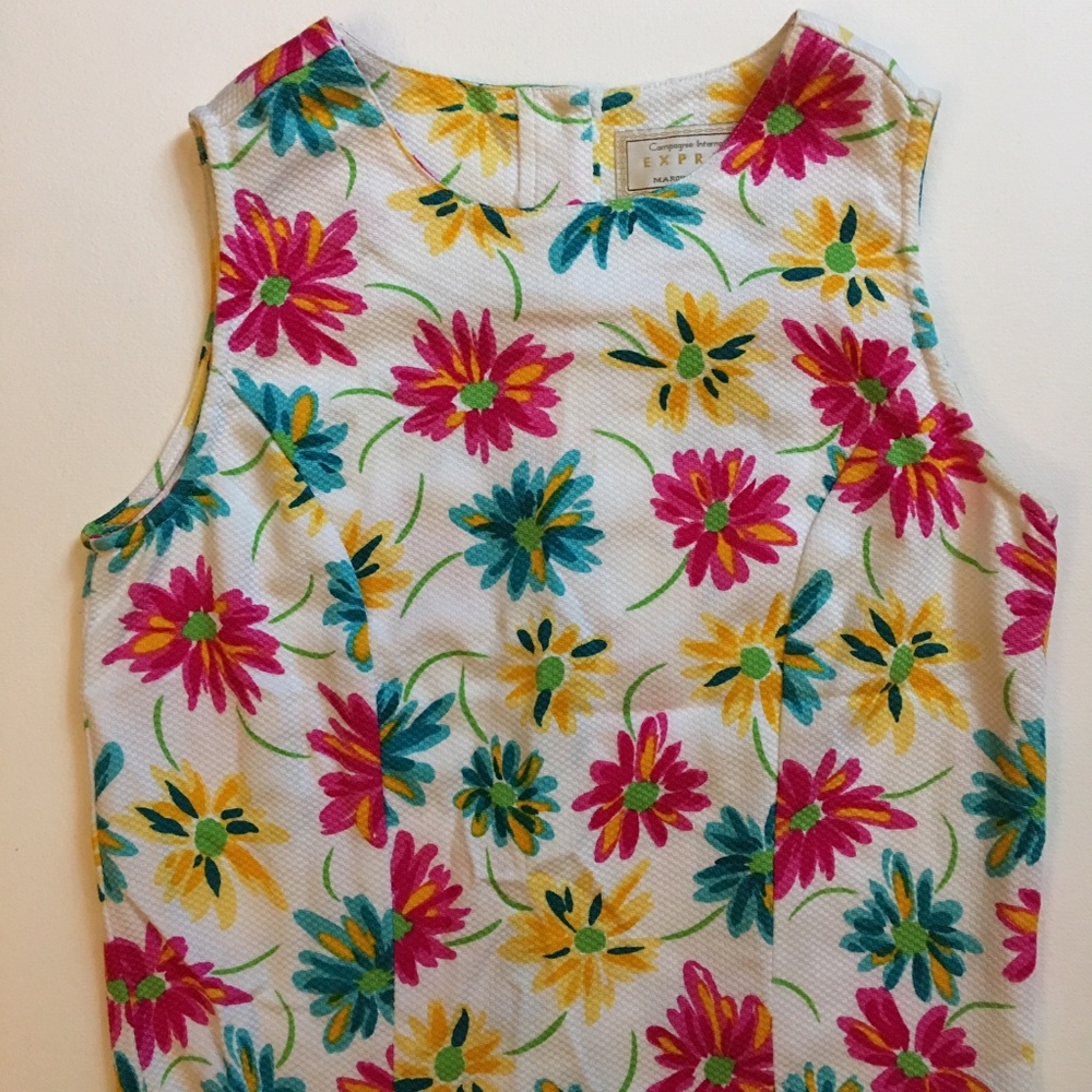 Garden Party Sleeveless Top — Express